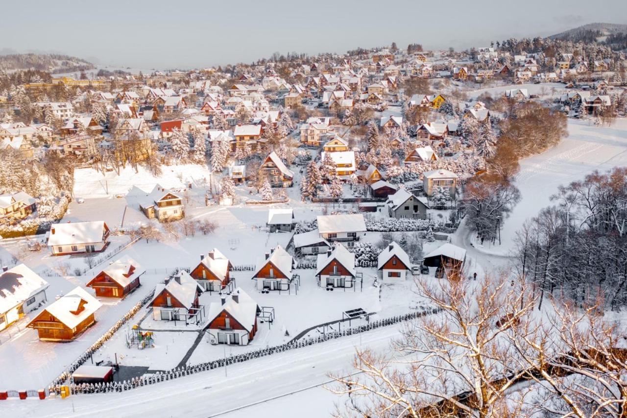 Dolina Barw - Caloroczne Domki Na Wynajem Rabka Bagian luar foto